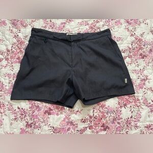KATAMABlack Belted Shorts